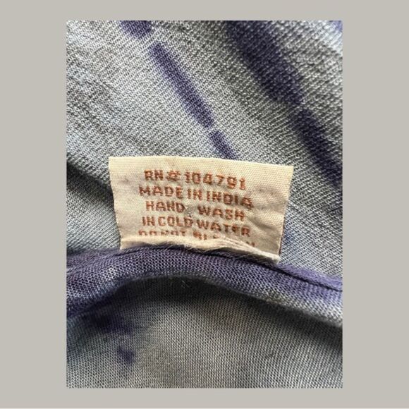 Advance Apparels Tie-Dye Asymmetrical Rayon Dress – Free Size - Picture 4 of 6